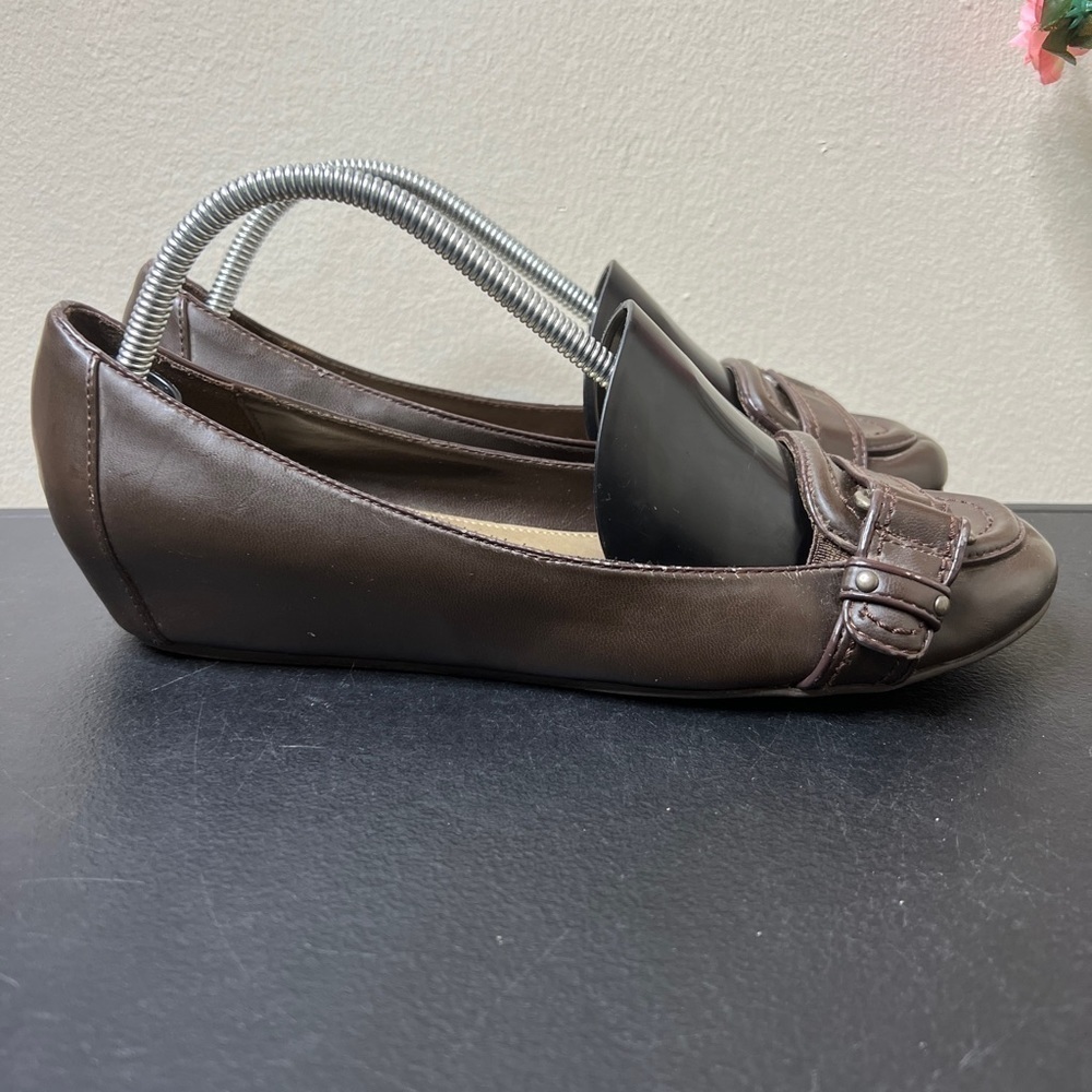 American Eagle Brown Flats Women’s Casual 9.5 Comfort Work Office Business